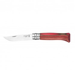 Opinel Nº8 Vermelho Laminado Bétula