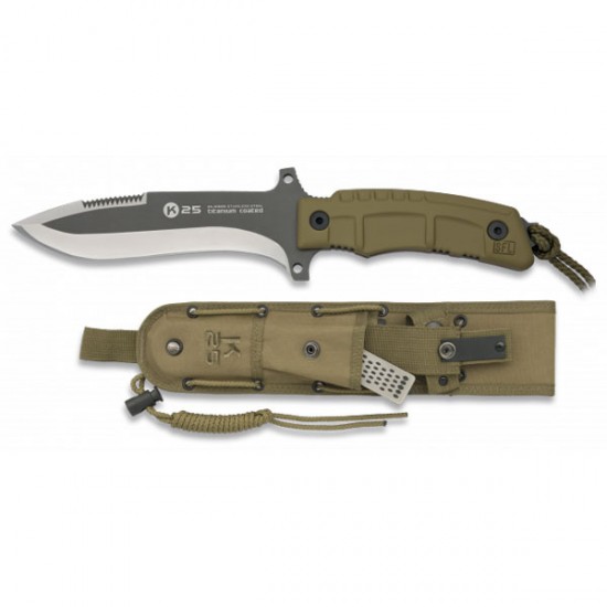 RUI - K25 Faca Táctica Coyote Titânio