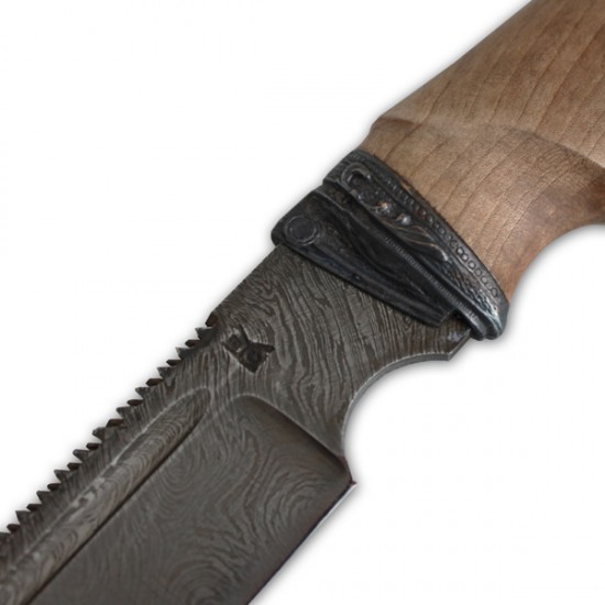 Faca de Mato - Kirillov HoxWok Damascus Faca de Mato - Kirillov HoxWok Damascus